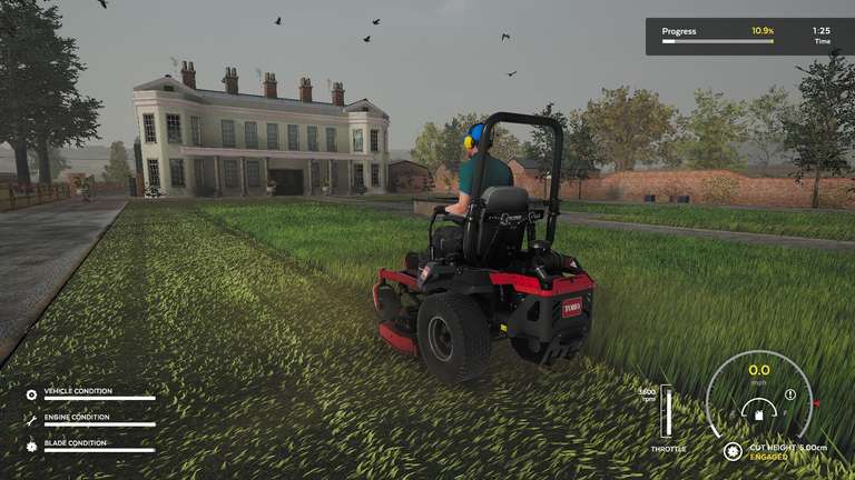 Lawn Mowing Simulator PS4 & PS5 £7.99 @ Playstation Store