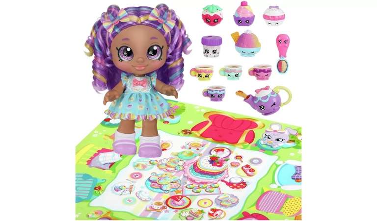 Kindi Kids Series 7 Doll And Tea Party Set - £10.50 with click & collect @ Argos