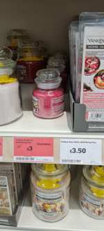 Yankee Home Candles (Small Jar) £3 instore @ Sainsbury's (Dunstable)