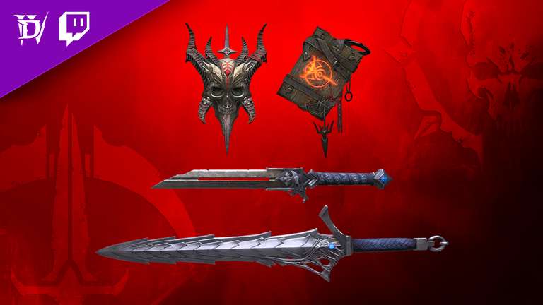 Diablo IV Launch Twitch Drops - Rogue and Necromancer / Sorcerer / Druid / Barbarian each week via Blizzard Entertainment