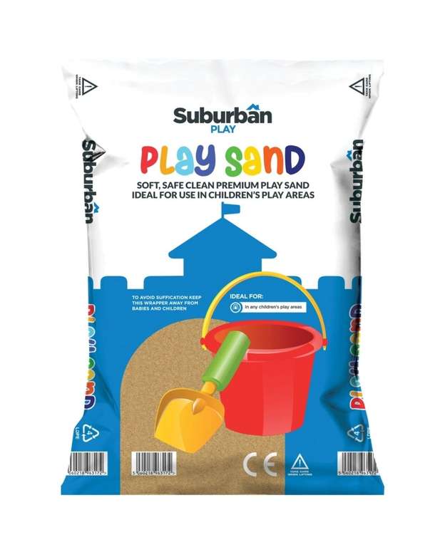 Play Sand 15kg bag, £2.99 at Smyths (in-store only)