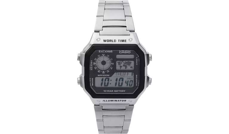 Casio Men's Illuminator Stainless Steel Bracelet Watch [Casio Royale] £24.99 with Free Click & Collect Selected Stores @ Argos