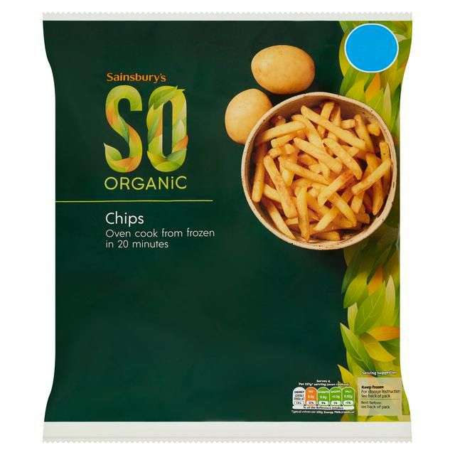 Sainsbury's Chips, SO Organic 700g (Nectar Price)