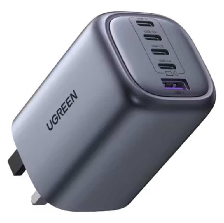 UGREEN Nexode 100W 5-Port USB-C Charger With Code
