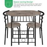 Yaheetech 3 Piece 90cm Dining Room Set - Sold & Fulfilled by Yaheetech UK