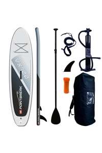 10ft 6in Stand Up INFLATABLE Paddle Board With Accessories (£134.10 with 10% sign up code) sold & shipped by Planet Direct