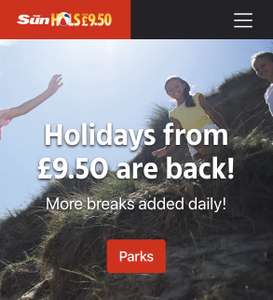 The Sun club950 £9.50 Holiday coupons start 09/07 to 02/08 collect 10 coupons includes Parkdean & John Fowler resorts @ The Sun online