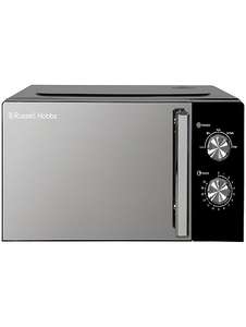 Russell Hobbs RHMM719B Compact, Manual Microwave 17L, Black - £55 + Free Collection at George (Asda)