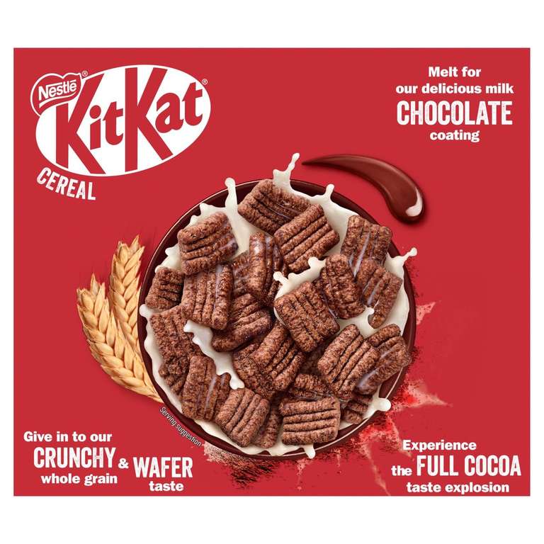 Nestle KitKat Chocolate Cereal 330g - £2.49 @ Morrisons