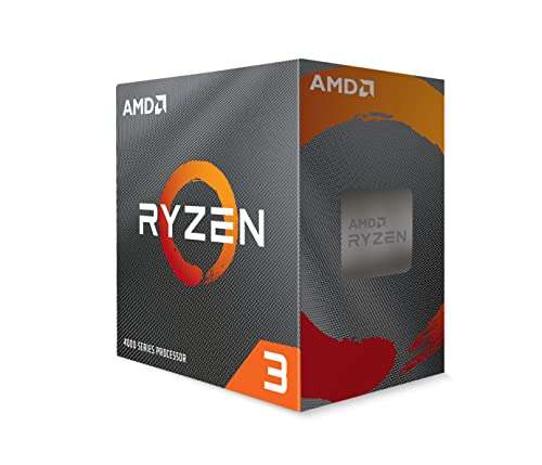 AMD Ryzen 3 4100 desktop processor (4-core/8-thread, 6MB cache, up to 4.0GHz max boost) - £67.26 @ Amazon