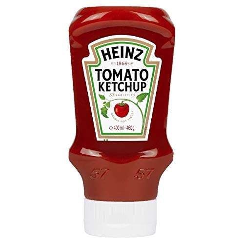 Heinz Tomato Ketchup, 460g - £1.90 / £1.70 S&S
