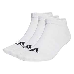 adidas Unisex Thin and Light Sportswear 3 Pairs Low-Cut Socks