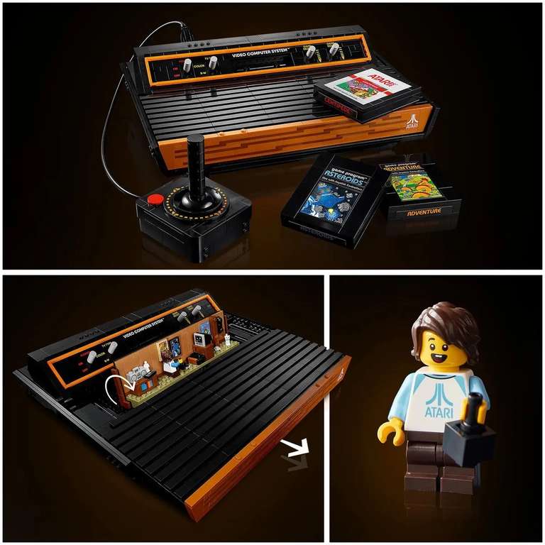 Lego Icons Atari 2600 Video Game Console Adults Set (10306) £144.99 + £1.99 delivery @ Zavvi