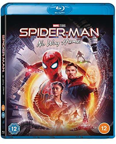 Spider-Man: No Way Home [Blu-ray] [2021] £6.99 @ Amazon