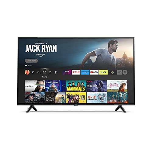 Introducing Amazon Fire TV 55-inch 4-series 4K UHD smart TV - £349.99 Prime Exclusive Deal