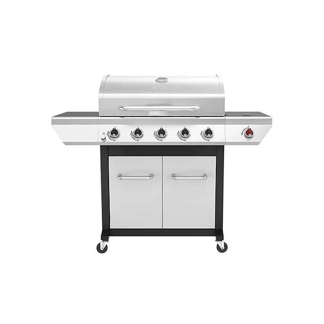 Nexgrill 5 Burner Gas Grill with Gourmet Plus Cooking System with Cover - £367 / £381.95 delivered @ George (Asda)