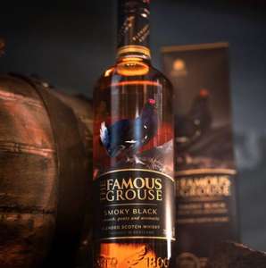 The Famous Grouse Smoky Black Whisky 70Cl - £14 Clubcard Price @ Tesco