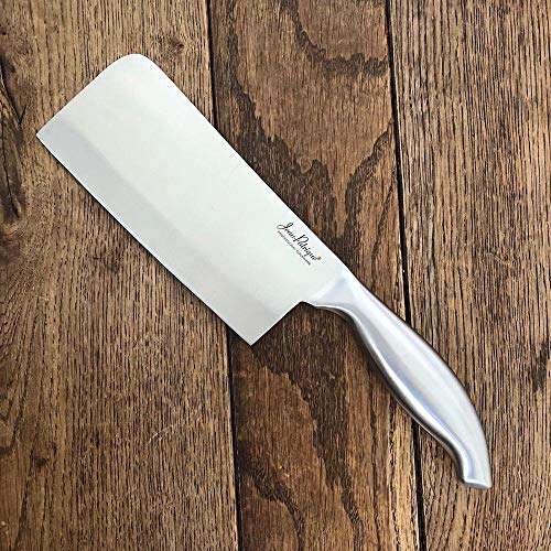 Jean-Patrique Cleaver/Butchers Knife - Single Forged with Razor Sharp Edge Japanese Chef Knife - Meat Cleaver 6.7"/17cm - £10.87 @ Amazon