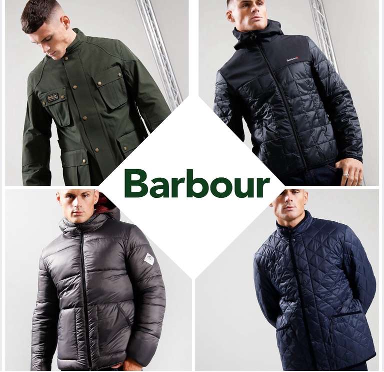 Up to 50% off + Extra 20% off a Huge range of Barbour Jackets & Gilets with code (Prices from £43.20)