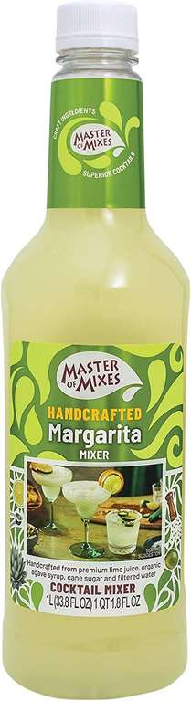 Master of Mixes Premium Real Fruit Cocktail Mix, Margarita 1L, Makes 8 Cocktails £3 / £2.85 Subscribe & Save @ Amazon