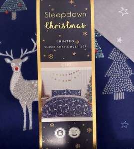 Sleepdown Christmas duvet set - £5.50 double / £6.50 king size @ George Asda (Edinburgh)