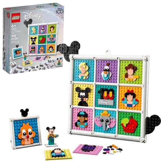 LEGO Disney 43221 100 Years Of Disney Animation Icons £42.99 @ Jadlam