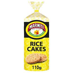Marmite rice cakes - £7.50 / £6.75 via sub and save + 20% first order voucher @ Amazon
