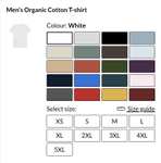 7x Organic Cotton T-Shirt Bundle W/Code
