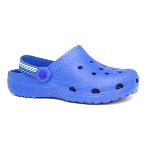 Kids Royal Blue Clog (Like Crocs) - £7.99 Sold & Dispatched By Shoe Zone @ Amazon