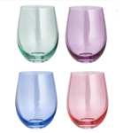 Wilko Pastel Iridescent Tumbler 4 Pack Free Click & Collect