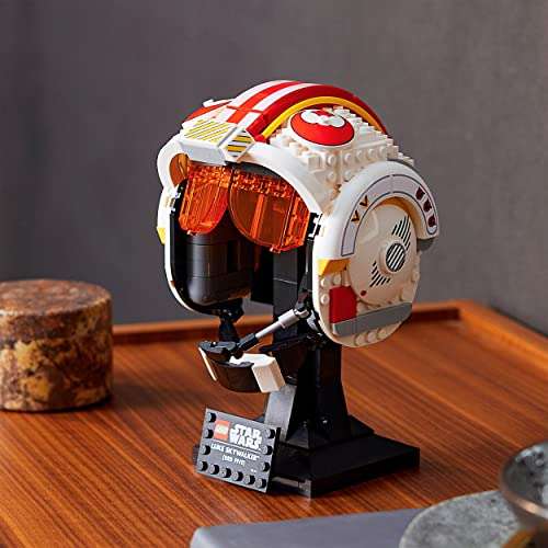 LEGO 75327 Star Wars Luke Skywalker Red 5 Helmet Set, Buildable Collection Display Model - £42.68 @ Amazon