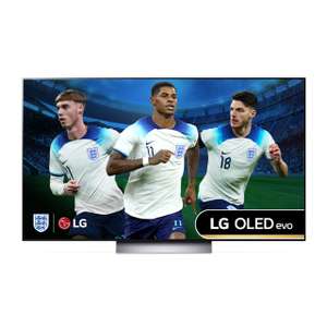LG OLED evo C3 55" 4K Smart TV, 2023 [Energy Class G] Sold by Hughes Electrical FBA