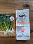 Spring onion Seeds scanning at 2p instore Shirley Birmingham