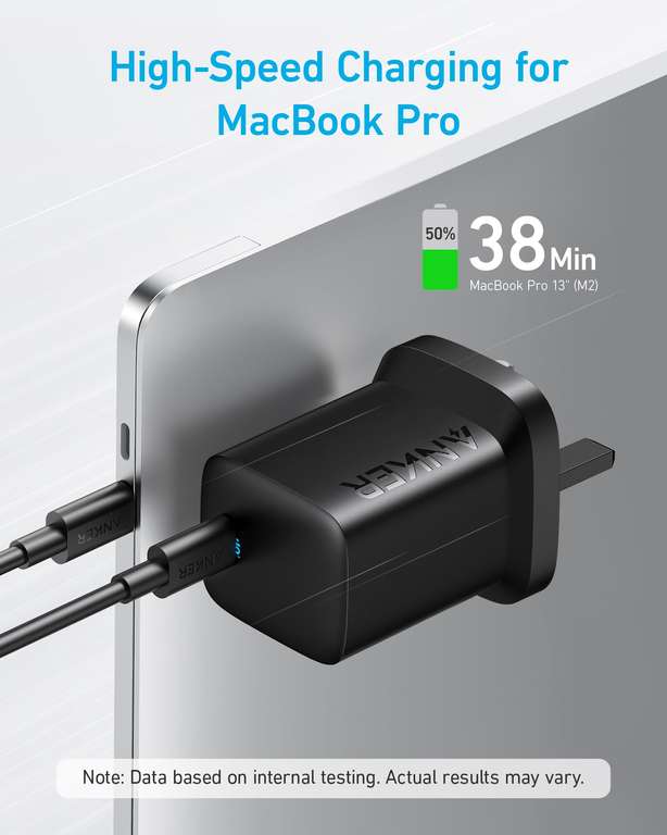 Anker 67W USB C Charger (w/voucher) - Supports Samsung's SFC2 w/code sold by AnkerDirect FB Amazon