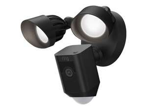 Ring Floodlight Cam Wired Plus - Black/White