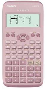 Casio FX-83GTX Pink Scientific Calculator now £9.99 + Free Collection @Argos