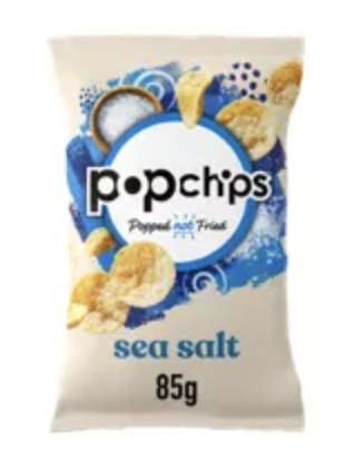 Popchips Sea Salt Sharing Crisps 85g