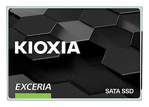 KIOXIA LTC10Z480GG8 EXCERIA 480GB 2.5 Inch SSD £19.98 @ Amazon