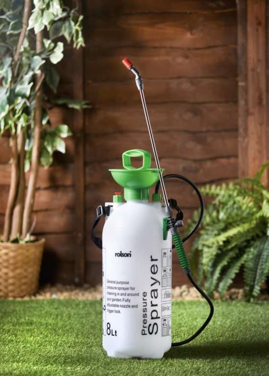 Rolson Premium Pressure Sprayer 8L - Instore (Swindon)