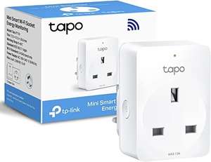 2 x TP-Link Tapo P110 Mini Smart Wi-Fi Plug - Energy Monitoring £18.99 with click & collect @ Argos