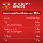 Mutti Finely Chopped Tomatoes 400g (Pack of 6) £5.50 or £4.67 with 15% Voucher @ Amazon
