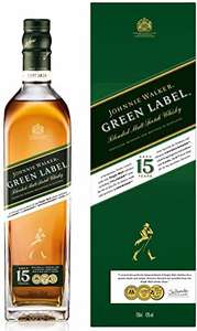 Johnnie Walker Green Label Blended Malt Scotch Whisky £36.50 (or £34.68 with subscribe and save) @ Amazon
