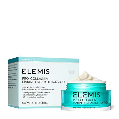 Elemis Pro-Collagen Marine Cream Ultra Rich, Intensely Hydrating Anti-Wrinkle Face Cream £56.73 at Amazon