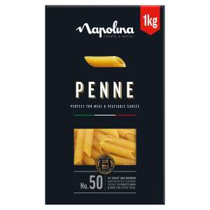 Napolina Penne, 1kg - £1.90/£1.70 w/15% S&S.