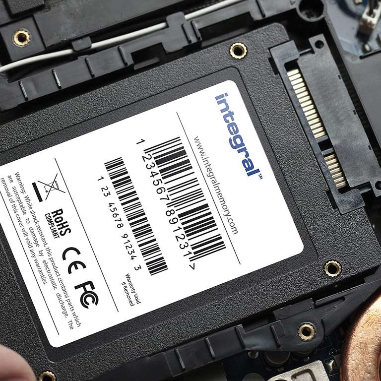 1TB - Integral V Series SATA III 2.5 Inch Internal SSD, up to 520/470MB/s Write TLC Drive