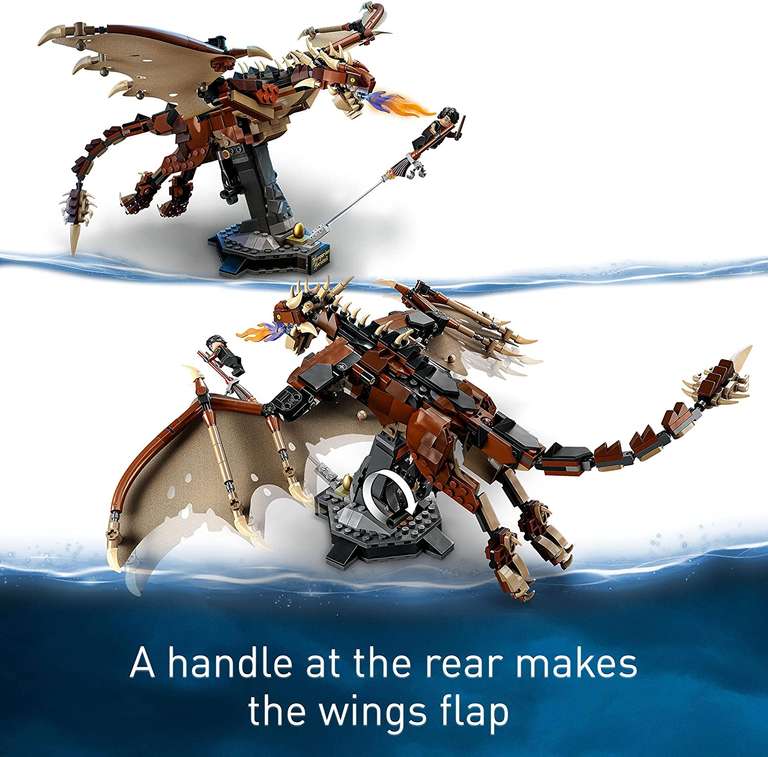 LEGO 76406 Harry Potter Hungarian Horntail Dragon Building Toy - £29.99 at Amazon