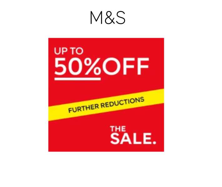 Now Up to 70% off the Sale + Free Click and Collect to Store