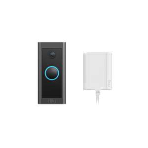 Ring Wired Video doorbell + plug in adapter £54.99 at Ring Shop