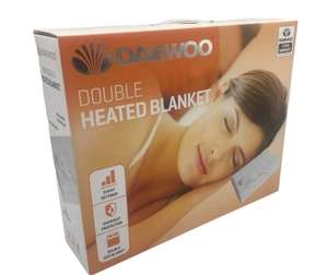 Daewoo Double Heated Blanket - Chester
