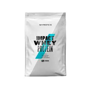 MyProtein Impact Whey Protein (Chocolate, 2.5 kg) £31.19 / £29.63 via sub & save + possible 15% first order voucher @ Amazon